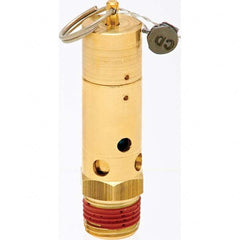 Control Devices - 1/2" Inlet, ASME Safety Valve - USA Tool & Supply