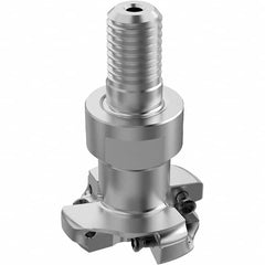 Seco - Combimaster Connection, 8mm Cutting Width, 8.4mm Depth of Cut, 32mm Cutter Diam, 4 Tooth Indexable Slotting Cutter - USA Tool & Supply