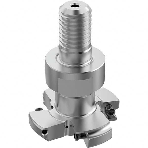 Seco - Combimaster Connection, 3/8" Cutting Width, 0.4134" Depth of Cut, 1-1/2" Cutter Diam, 4 Tooth Indexable Slotting Cutter - USA Tool & Supply