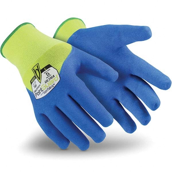 HexArmor - Size L (9), ANSI Cut Lvl A9, Nitrile Coated Cut Resistant Gloves - USA Tool & Supply