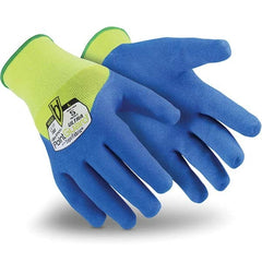 HexArmor - Size L (9), ANSI Cut Lvl A9, Nitrile Coated Cut Resistant Gloves - USA Tool & Supply
