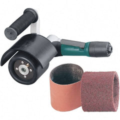 Dynabrade - 0.4 hp, 3,200 RPM Finishing Sander - 21 CFM Air Consumption, 6.21 bar Air Pressure, 1/4 NPT Inlet - USA Tool & Supply