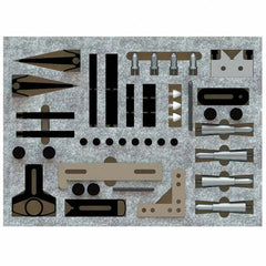 Phillips Precision - CMM Clamps Stud Thread Size: 1/4-20 Stud Length (Decimal Inch): 20 - USA Tool & Supply