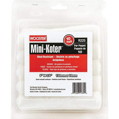 Wooster Brush - Paint Roller Covers   Type: Mini Roller    Nap Size (Inch): 3/8 - USA Tool & Supply