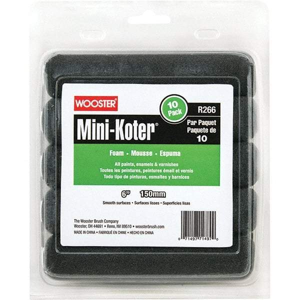 Wooster Brush - Paint Roller Covers   Type: Mini Roller    Nap Size (Inch): 0 - USA Tool & Supply