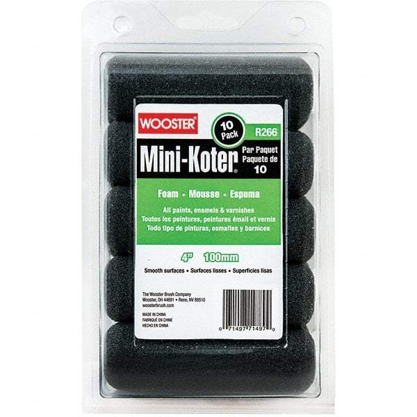 Wooster Brush - Paint Roller Covers   Type: Mini Roller    Nap Size (Inch): 0 - USA Tool & Supply