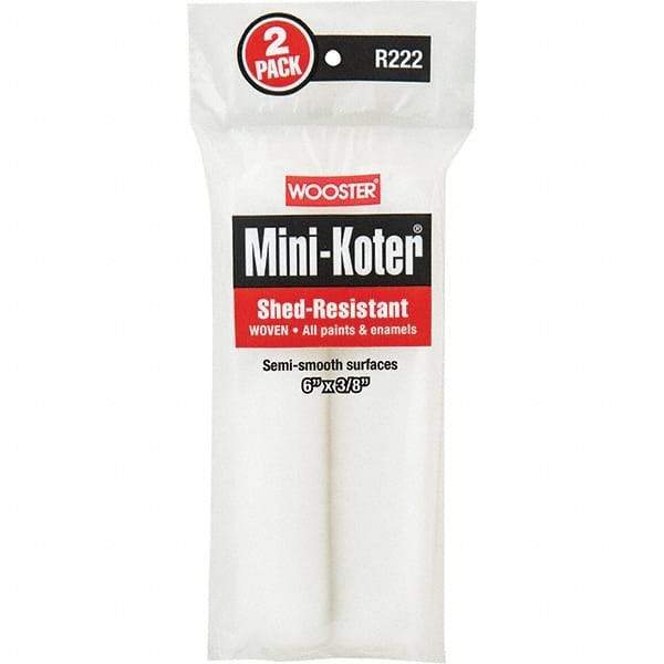 Wooster Brush - Paint Roller Covers   Type: Mini Roller    Nap Size (Inch): 3/8 - USA Tool & Supply
