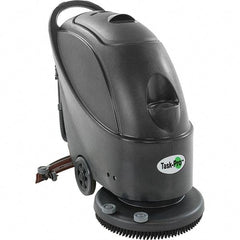 Nilfisk - 17" Cleaning Width, Electric Floor Scrubber - 160 RPM, 47" Water Lift, 13 Gal Tank Capacity - USA Tool & Supply