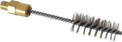 Coilhose Pneumatics - Blow Gun Brush Tip - 1/8 NPSM, 4-1/2" Long, Steel, -4 to 125°F - USA Tool & Supply