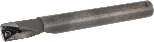 Komet - 0.496" Min Bore Diam, 4-1/2" OAL, 1/2" Shank Diam, S-STUC Indexable Boring Bar - 1" Max Bore Depth, TOGX 090204, TOHX 090204 Insert, Screw Holding Method - USA Tool & Supply