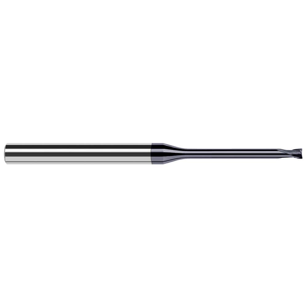 Harvey Tool - 1/16" Diam 2 Flute Solid Carbide 0.01" Corner Radius - Exact Industrial Supply