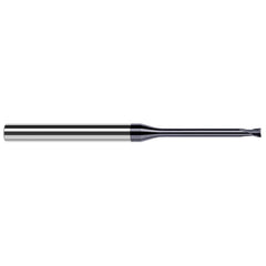 Harvey Tool - 1/16" Diam 2 Flute Solid Carbide 0.01" Corner Radius - Exact Industrial Supply