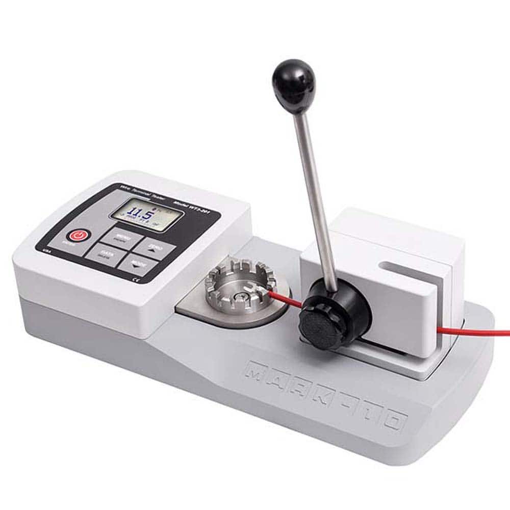 Mark-10 - Tension & Compression Force Gage Accessories Type: Wire Crimp Pull Tester Capacity (Lb.): 200.00 - USA Tool & Supply