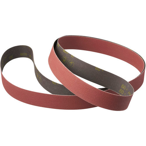 3M Cubitron II Cloth Belt 967F 36+ ZF-weight 2″ × 90″ Film-lok - Exact Industrial Supply