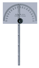 0-180 RECT PROTRACTOR - USA Tool & Supply