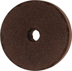 Cratex - 1-1/2" Diam x 1/4" Hole x 1/4" Thick, Surface Grinding Wheel - Silicon Carbide, Fine Grade, 15,000 Max RPM, Rubber Bond, No Recess - USA Tool & Supply