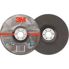 3M - Depressed-Center Wheels Wheel Diameter (Inch): 6 Wheel Thickness (Inch): 1/8 - USA Tool & Supply