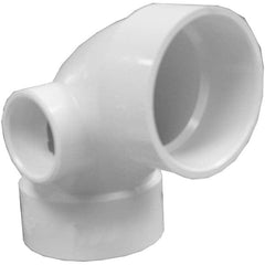 Jones Stephens - Plastic Pipe Fittings Type: Elbow Fitting Size: 3 x 2 (Inch) - USA Tool & Supply