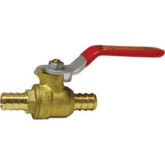 Jones Stephens - Brass & Chrome Pipe Fittings Type: Ball Valve Fitting Size: 1 - USA Tool & Supply