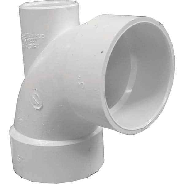 Jones Stephens - Plastic Pipe Fittings Type: Elbow Fitting Size: 3 x 2 (Inch) - USA Tool & Supply
