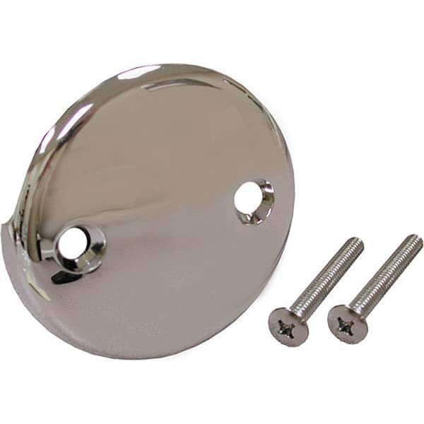 Jones Stephens - Shower Heads & Accessories Type: Overflow Plate Finish/Coating: Chrome Plated - USA Tool & Supply