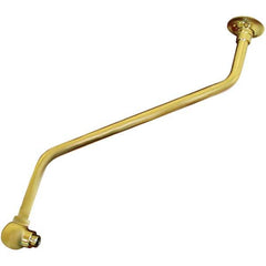 Jones Stephens - Shower Supports & Kits Type: Raised Bend Shower Arm Length (Inch): 18 - USA Tool & Supply