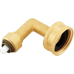 Jones Stephens - Metal Push-To-Connect Tube Fittings Type: 90 Degree Elbow Tube Outside Diameter (Inch): 1/4 - USA Tool & Supply