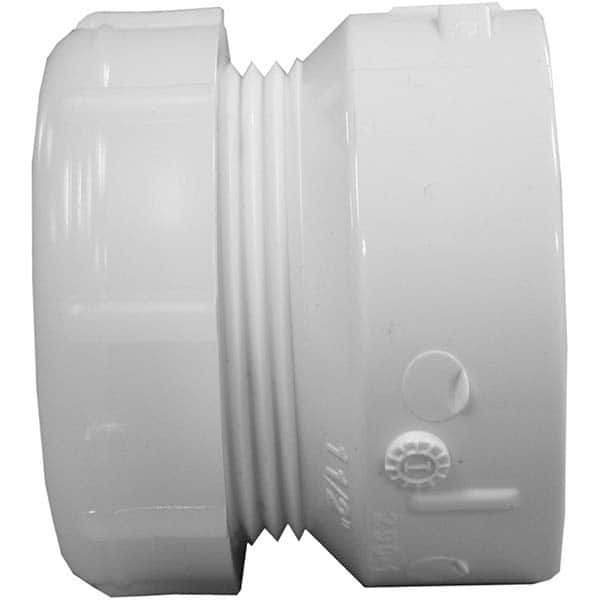 Jones Stephens - Drain, Waste & Vent Pipe Fittings Type: Female Trap Adapter Fitting Size: 1-1/2 x 1-1/2 x 1-1/4 (Inch) - USA Tool & Supply