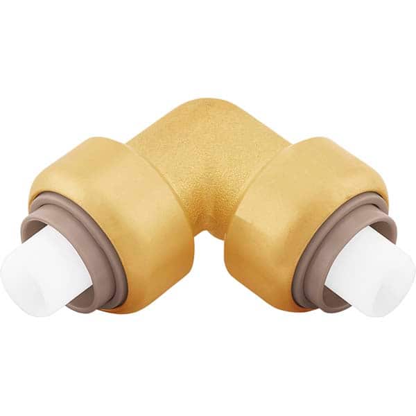 Jones Stephens - Metal Push-To-Connect Tube Fittings Type: 90 Degree Elbow Tube Outside Diameter (Inch): 3/4 - USA Tool & Supply