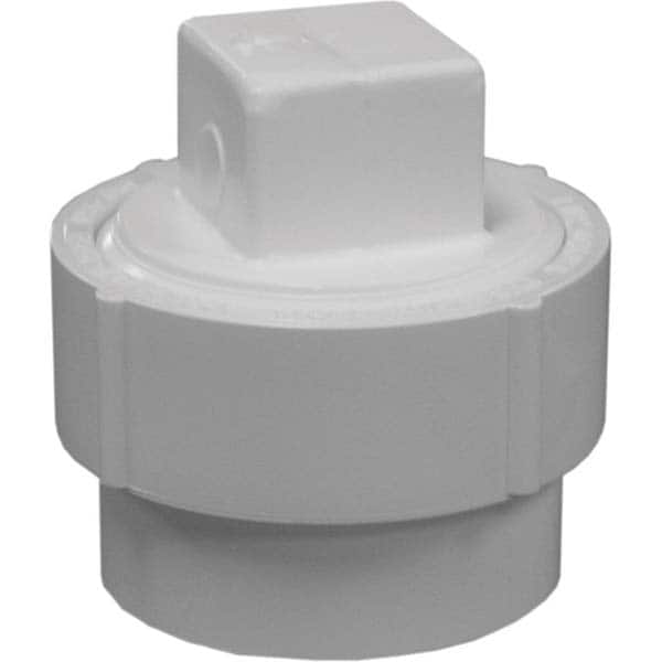 Jones Stephens - Drain, Waste & Vent Pipe Fittings Type: Fitting Cleanout Adapter Fitting Size: 3 (Inch) - USA Tool & Supply