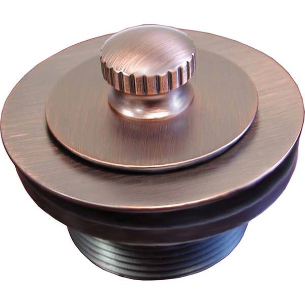 Jones Stephens - Shower Heads & Accessories Type: Bath Drain Finish/Coating: Bronze - USA Tool & Supply