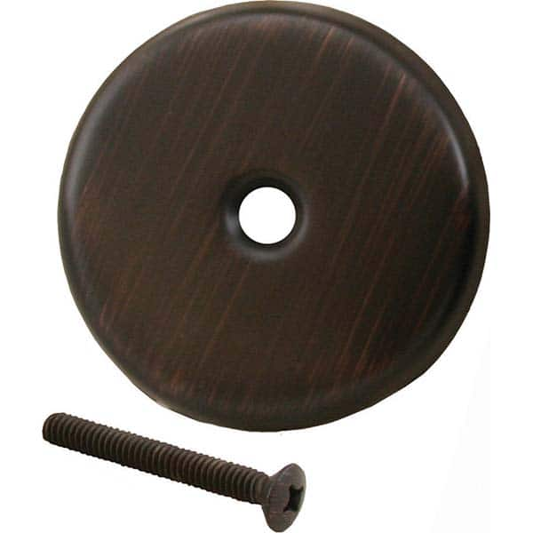 Jones Stephens - Shower Heads & Accessories Type: Overflow Plate Finish/Coating: Bronze - USA Tool & Supply