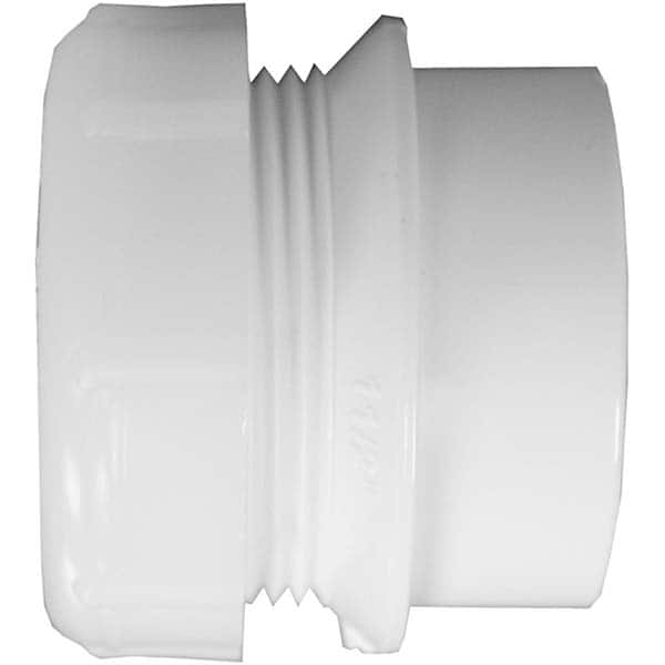 Jones Stephens - Drain, Waste & Vent Pipe Fittings Type: Male Trap Adapter Fitting Size: 2 (Inch) - USA Tool & Supply