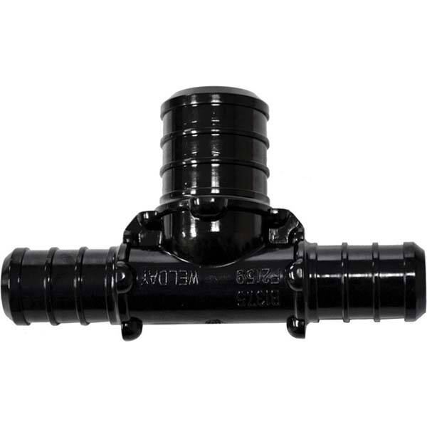 Jones Stephens - Plastic Pipe Fittings Type: Reducing Fitting Size: 1 x 3/4 x 3/4 (Inch) - USA Tool & Supply