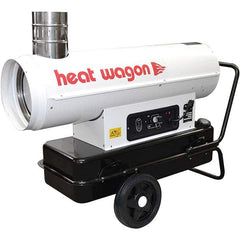 Heat Wagon - Fuel Forced Air Heaters Type: Portable Forced Air Heater Fuel Type: Oil; Gas - USA Tool & Supply