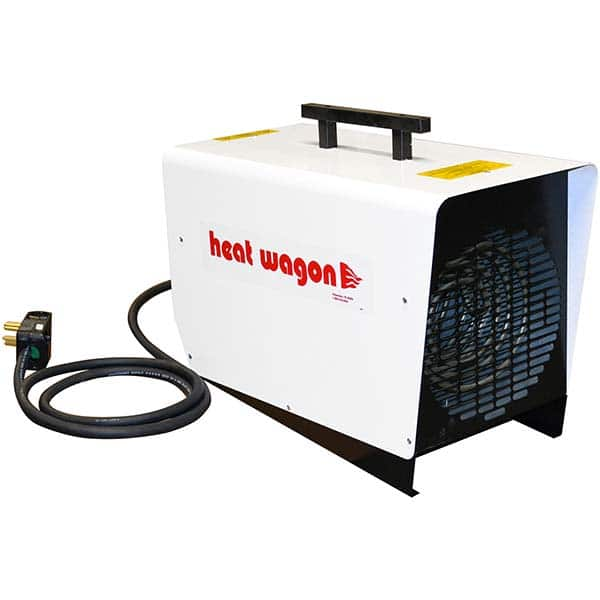 Heat Wagon - Electric Forced Air Heaters Type: Portable Heater Unit Maximum BTU Rating: 20500 - USA Tool & Supply