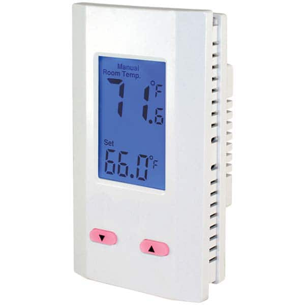 King Electric - Thermostats Type: Line Voltage Wall Thermostat Style: Line Voltage Wall Thermostat - USA Tool & Supply