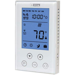 King Electric - Thermostats Type: Line Voltage Wall Thermostat Style: Line Voltage Wall Thermostat - USA Tool & Supply