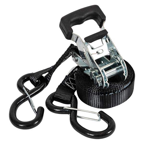 Buyers Products - Slings & Tiedowns (Load-Rated) Type: Ratchet Tie Down Material: Polyester; Steel; Rubber - USA Tool & Supply
