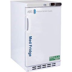 American BioTech Supply - Laboratory Refrigerators and Freezers Type: Pharmacy Refrigerator Volume Capacity: 2.5 Cu. Ft. - USA Tool & Supply