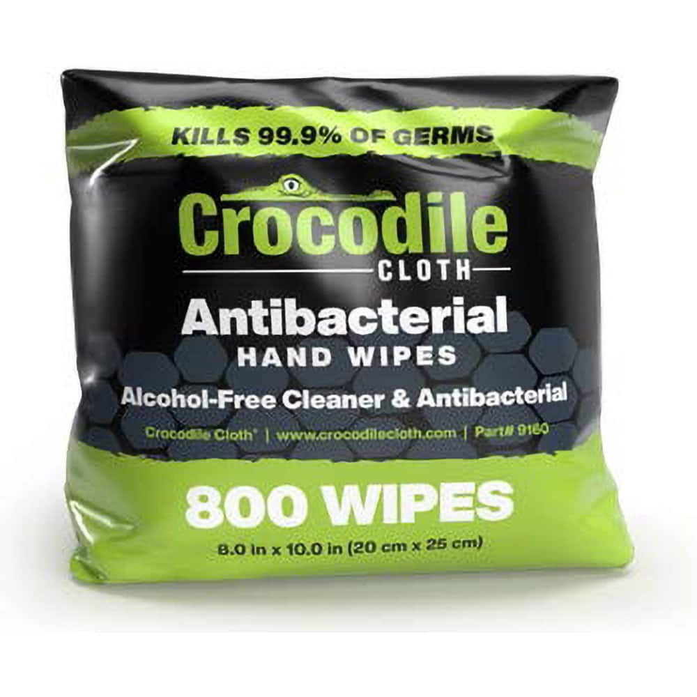 Crocodile Cloth - Wipes Type: Disinfectant Style: Pre-Moistened; Center Pull - USA Tool & Supply