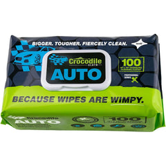 Crocodile Cloth - Wipes Type: General Purpose Style: Pre-Moistened; Flat Fold - USA Tool & Supply