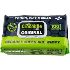 Crocodile Cloth - Wipes Type: General Purpose Style: Pre-Moistened; Flat Fold - USA Tool & Supply