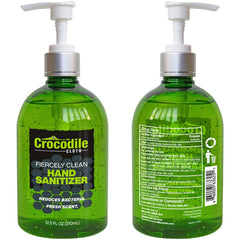 Crocodile Cloth - 12 oz Pump Bottle Gel Hand Sanitizer - USA Tool & Supply