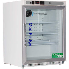 American BioTech Supply - Laboratory Refrigerators and Freezers Type: Pharmacy Refrigerator Volume Capacity: 4.6 Cu. Ft. - USA Tool & Supply