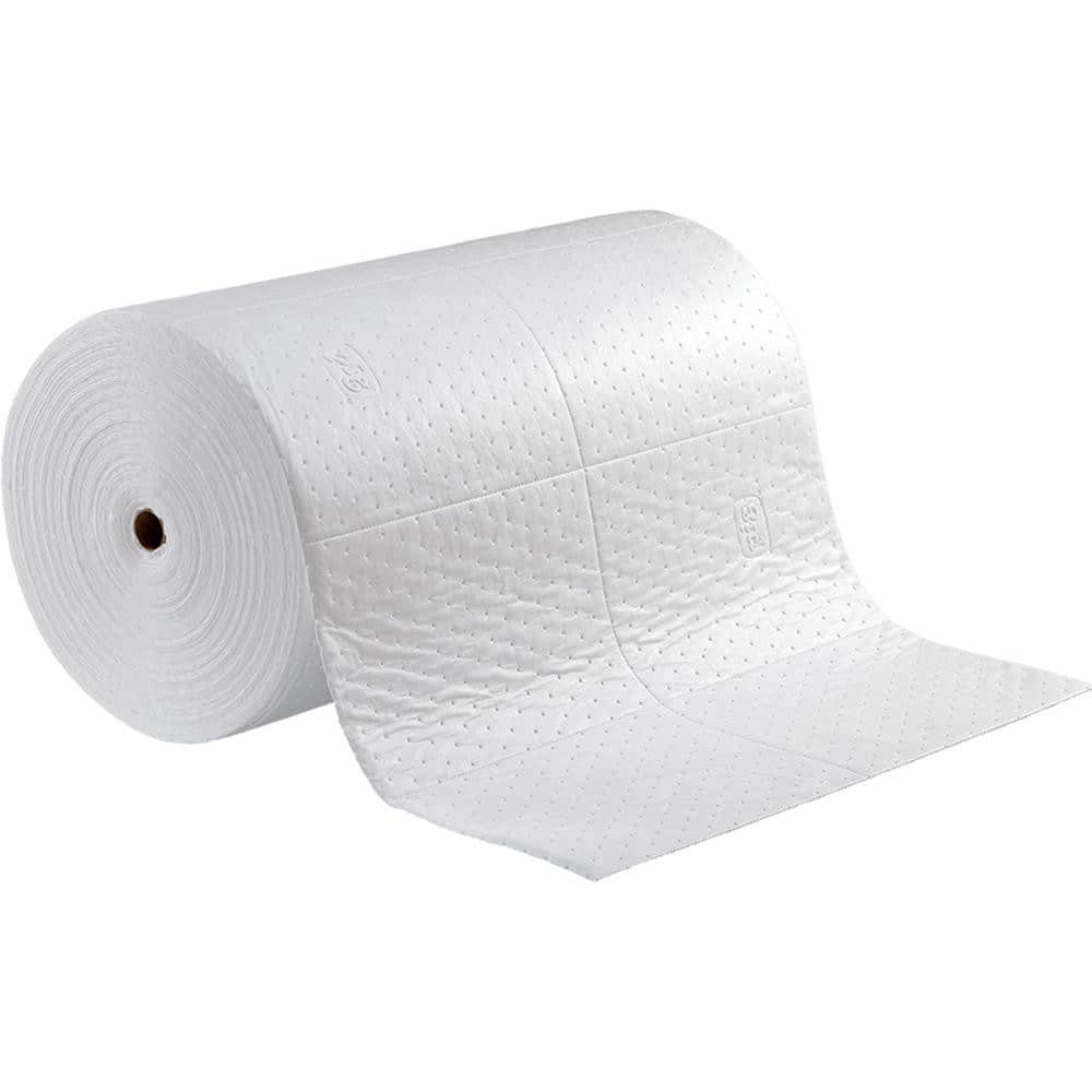 Pads, Rolls & Mats; Product Type: Roll; Application: Oil Only; Overall Length (Feet): 200.00; Total Package Absorption Capacity: 42.5 gal; Material: Polypropylene; Fluids Absorbed: Oil Based Liquids; Oil; Fuel; Absorbency Weight: Medium; Width (Decimal In