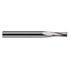 ‎End Mills for Composites - 0.5000″ (1/2″) Cutter Diameter × 1.5000″ (1-1/2″) Length of Cut Carbide Square Chipbreaker Cutter, 8 Flutes - Exact Industrial Supply