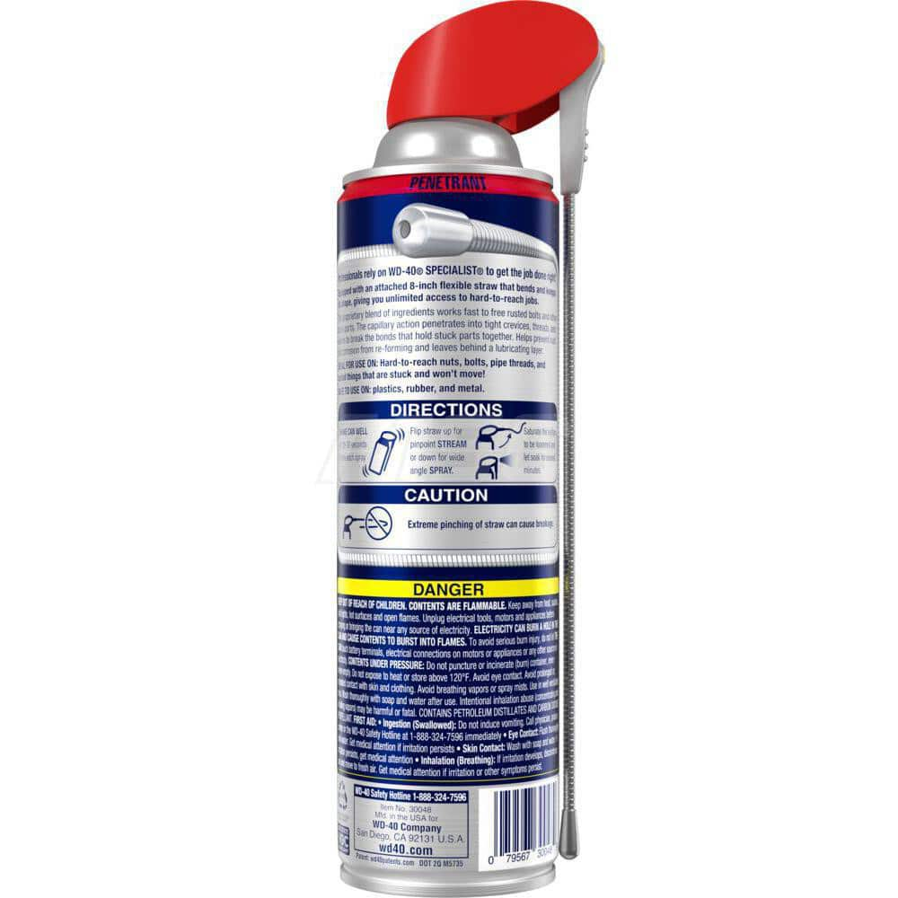 Penetrant Lubricant: 13.5 oz Aerosol with Straw Golden & Medium Amber