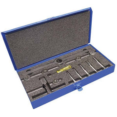 Greenfield Threading - Tap & Die Sets Minimum Tap Thread Size (Inch): 1/4-20 Maximum Tap Thread Size (Inch): 1/2-13 - USA Tool & Supply