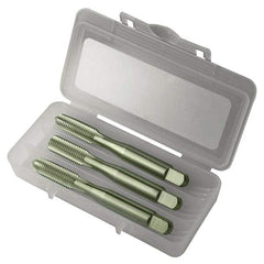 Greenfield Threading - Tap Sets Thread Size: 1/4 - 20 Number of Flutes: 4 - USA Tool & Supply